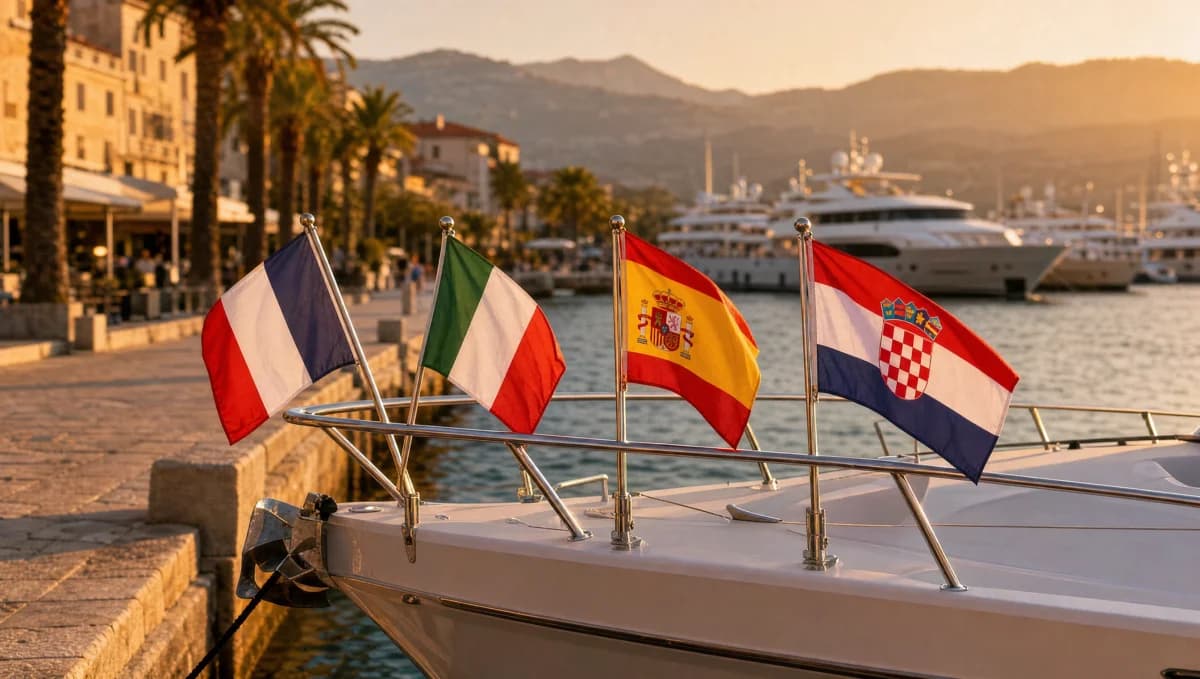 Charter VAT by Country: France, Italy, Spain, and Croatia Compared