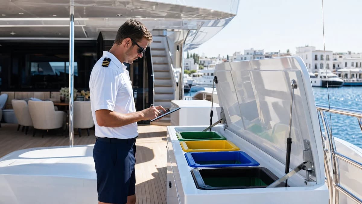 MARPOL Annex V for Superyachts: Garbage Management Plan and Discharge Rules Explained